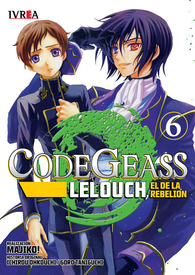 Code Geass Lelouch El De La Rebelion Volumen 6 Español Okashi Hn