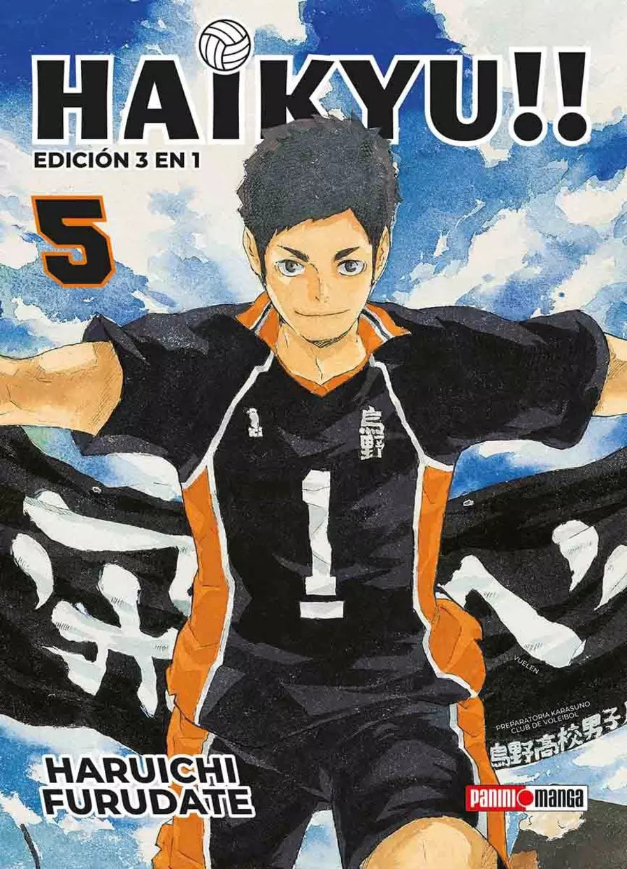 HAIKYU!! - 3 en 1 - Volumen 5 (Español) – Okashi HN