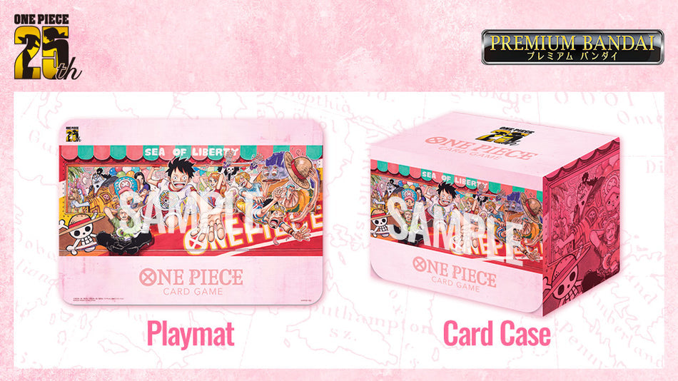 Official Playmat & Card Case - 25th Anniversary (Inglés)