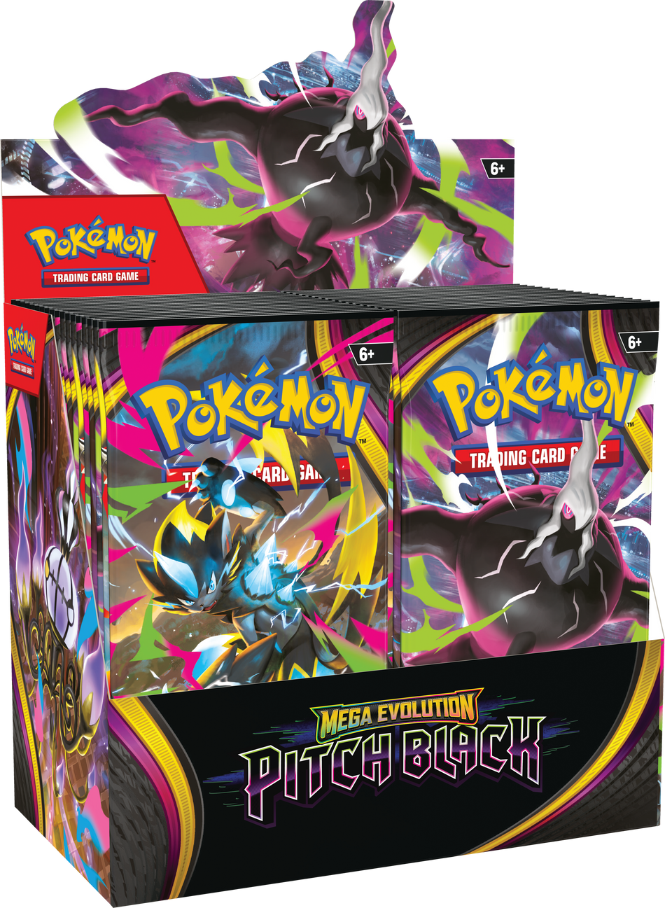 Mega Evolution - Pitch Black: Booster Box (Inglés)