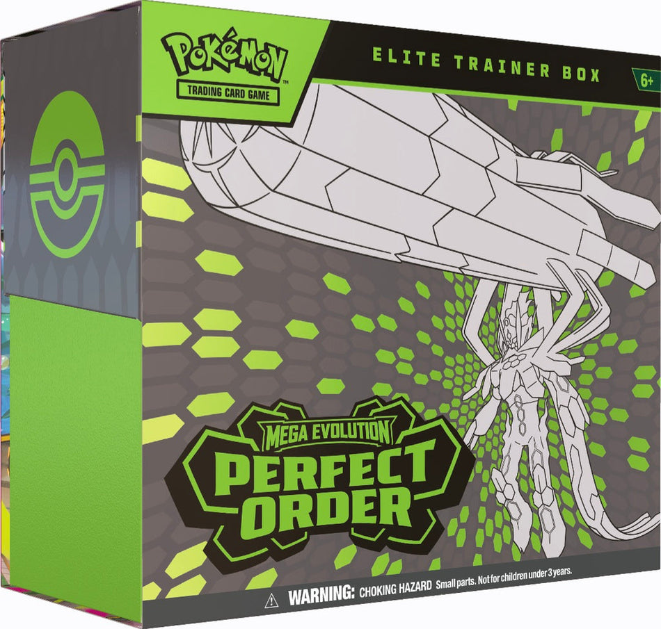 Mega Evolution - Perfect Order: Elite Trainer Box (Inglés)