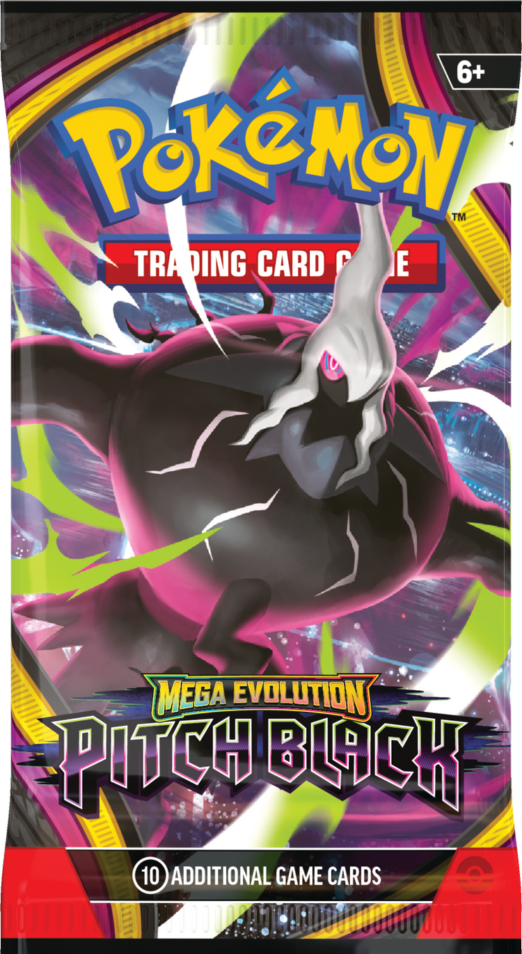 Mega Evolution - Pitch Black: Booster Pack (Inglés)
