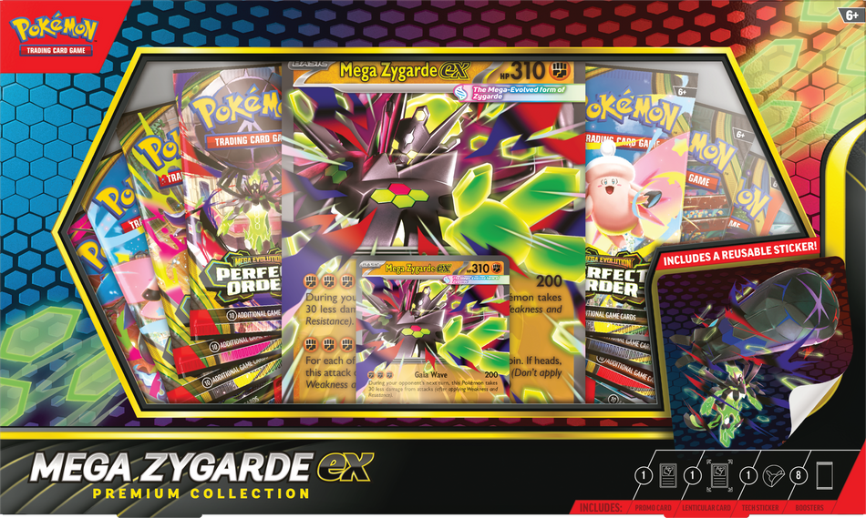 Premium Boxes - Mega Zygarde ex Premium Collection (Inglés)