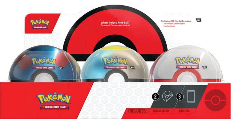 Pokeball Tin - Q4 2024 Diseño Aleatorio (Inglés)