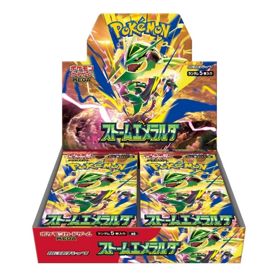 M6 Storm Emeralda - Booster Box (Japonés)