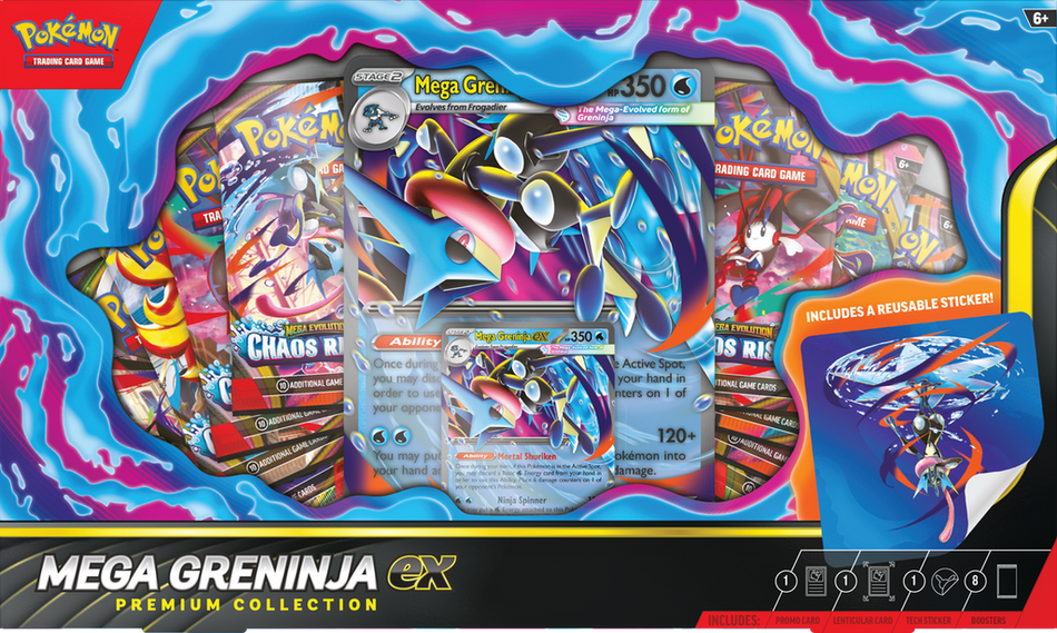 Mega Greninja ex Premium Collection (Inglés)