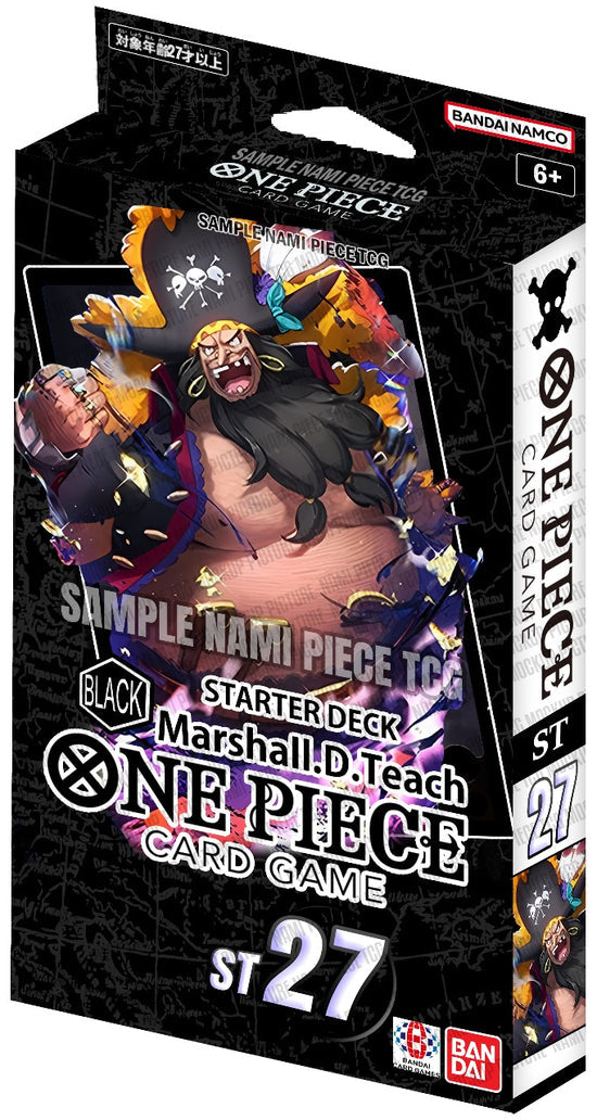 Starter Deck - Marshall.D.Teach ST-27 (Inglés)