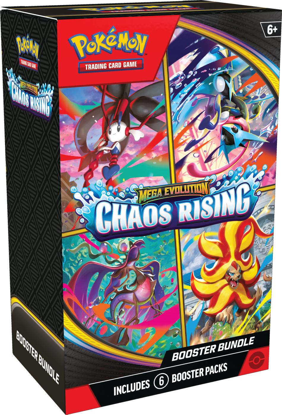 Mega Evolution - Chaos Rising: Booster Bundle (Inglés)