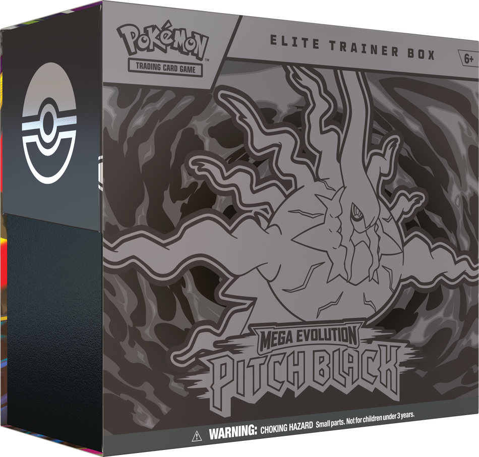 Mega Evolution - Pitch Black: Elite Trainer Box (Inglés)