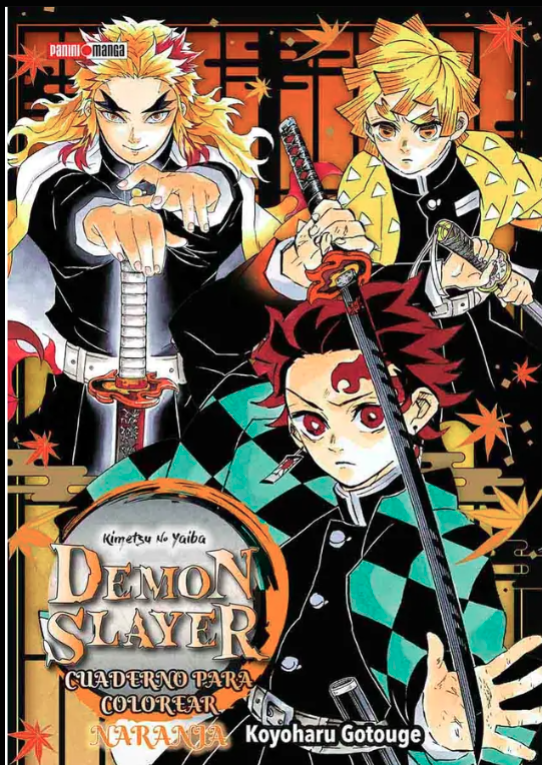Demon Slayer Pack - Libro Para Colorear 3 y 4 (Español)