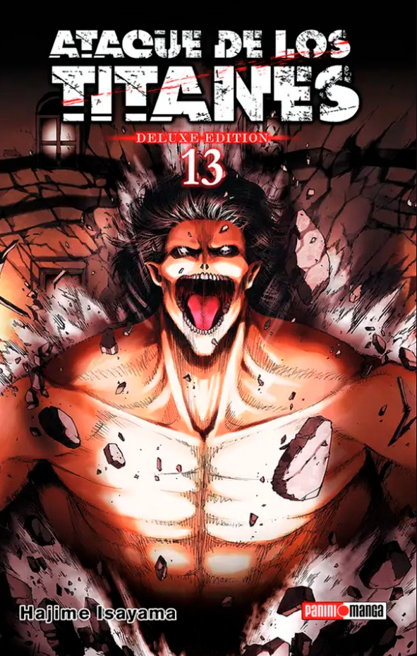 Ataque De Los Titanes Deluxe Edition - Volumen 13 (Español)
