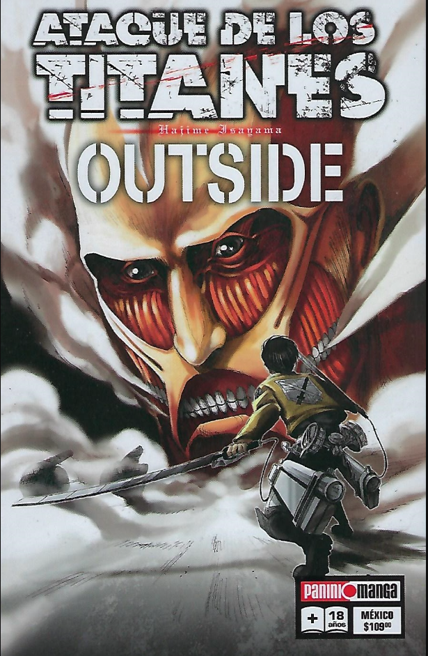 Ataque  De Los Titanes - Outside - Tomo Unico (Español)
