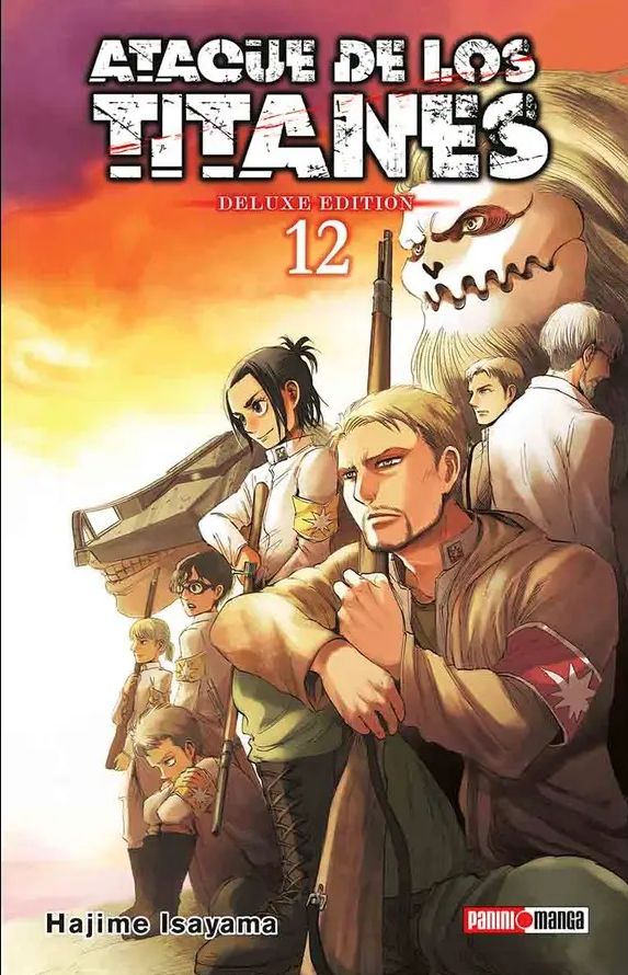 Ataque De Los Titanes Deluxe Edition - Volumen 12 (Español)