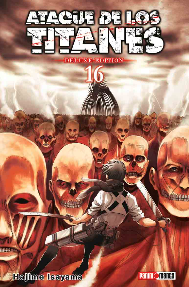 Ataque De Los Titanes Deluxe Edition - Volumen 16 (Español)