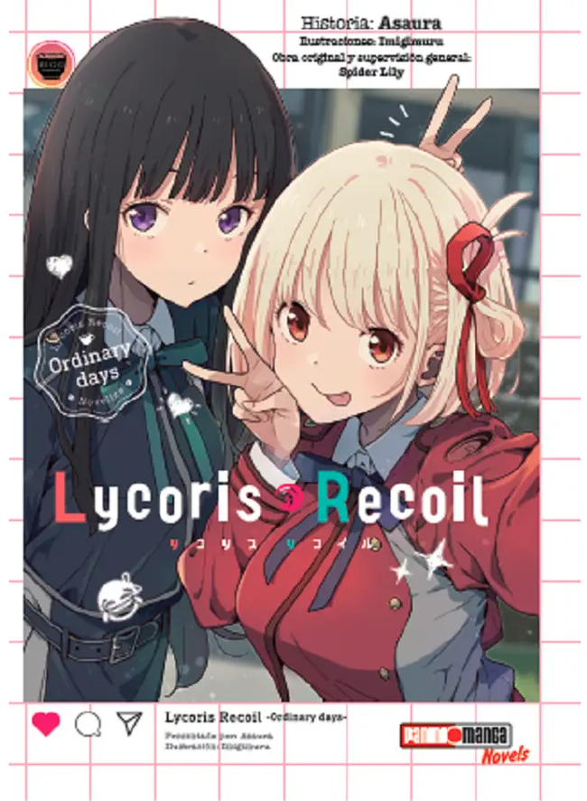 Lycoris Recoil Novela - Volumen 1 (Español)