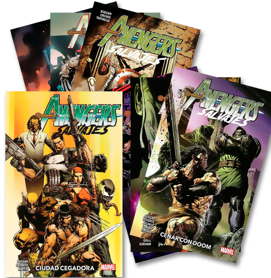 Avengers Salvajes - Pack (Español)