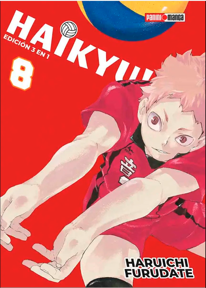 HAIKYU!! - 3 en 1 - Volumen 8 (Español)