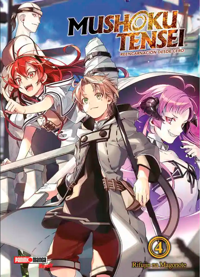 Mushoku Tensei: Reencarnacion Desde Cero Novela - Volumen 4 (Español)