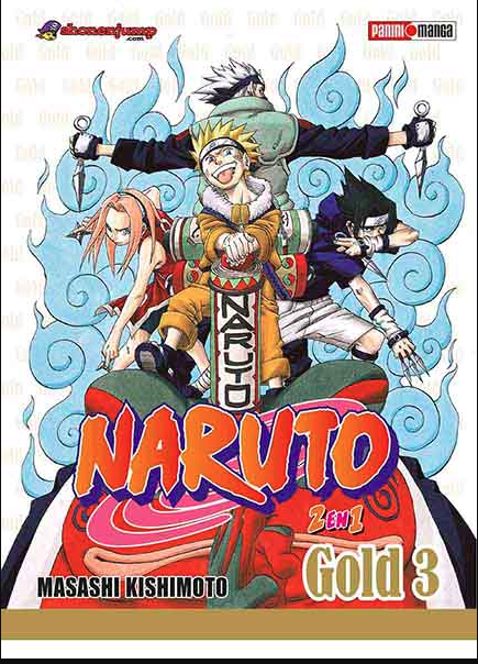 Naruto Gold (2en1) - Volumen 3  (Español)