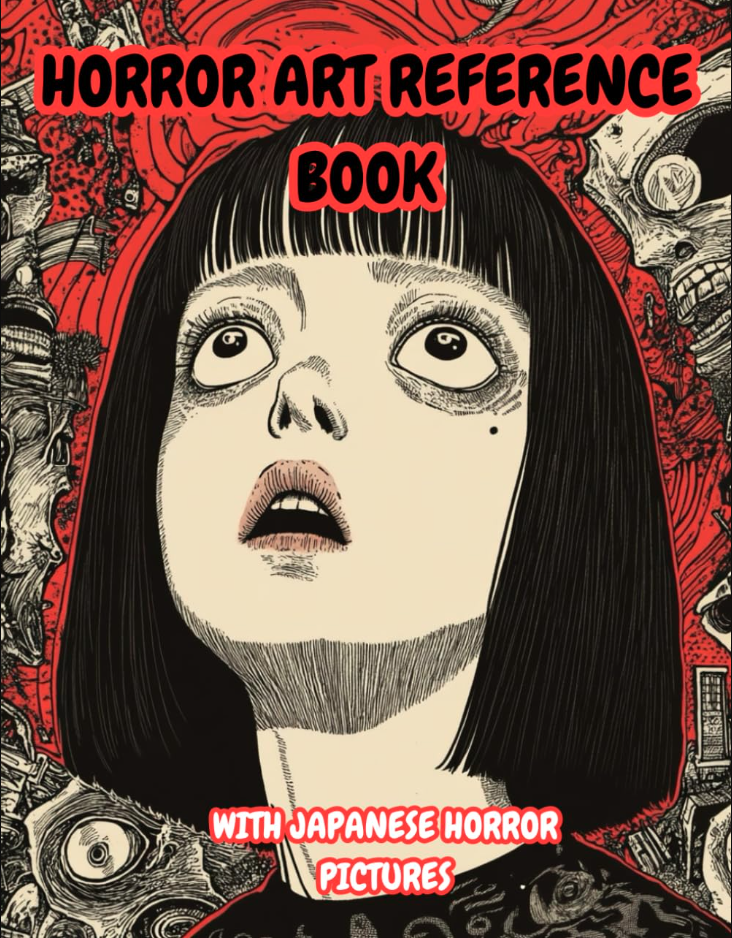 Japanese Horror Art Reference Book - Tomo Unico (Inglés)