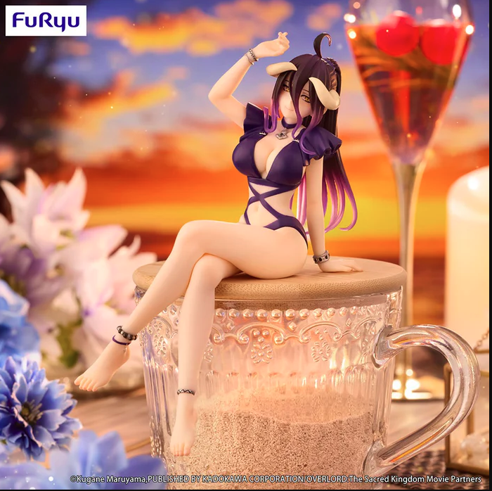 Overlord -  Noodle Stopper Albedo Swimsuit Dark Purple Color Ver. (Tenitol)