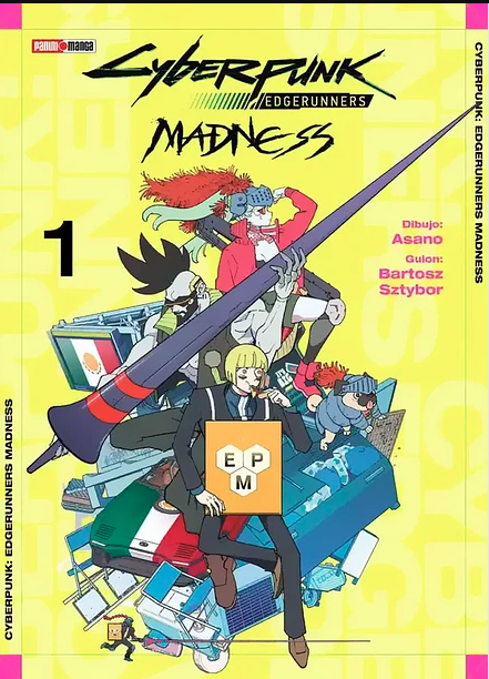 Cyberpunk Edgerunners: Madness [Portada Variante] Volumen 1 (Español)