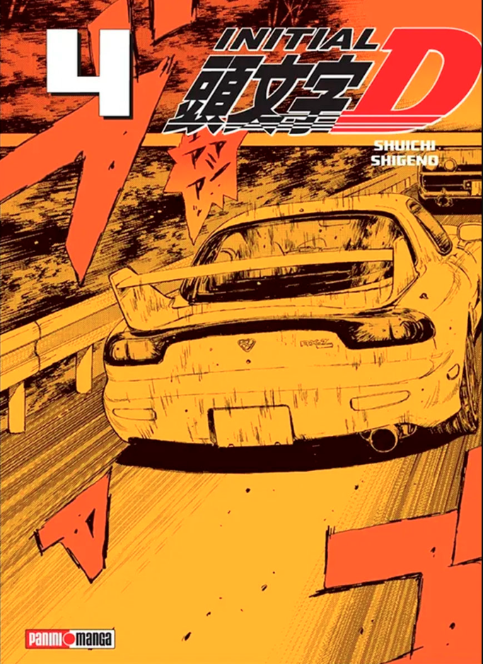 Initial D - Volumen 4 (Español)