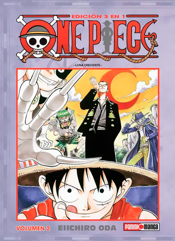 One Piece: Edición 3 en 1 - Volumen 2 (Español)