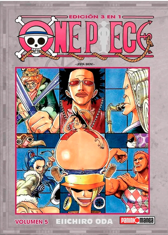 One Piece: Edición 3 en 1 - Volumen 5 (Español)