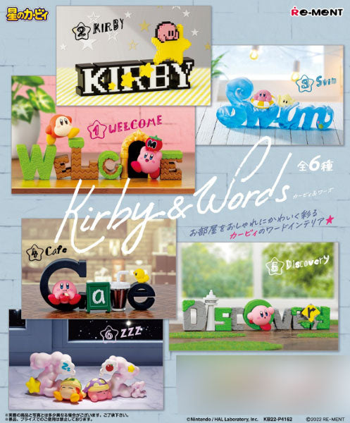 Kirby Kirby & Words - Blind Box (RE-MENT)