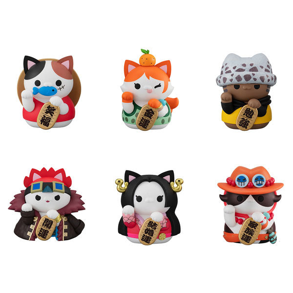 Mega Cat Project - One Piece Nyan! Fortune Lucky Cat Pirates (Figura Sorpresa)