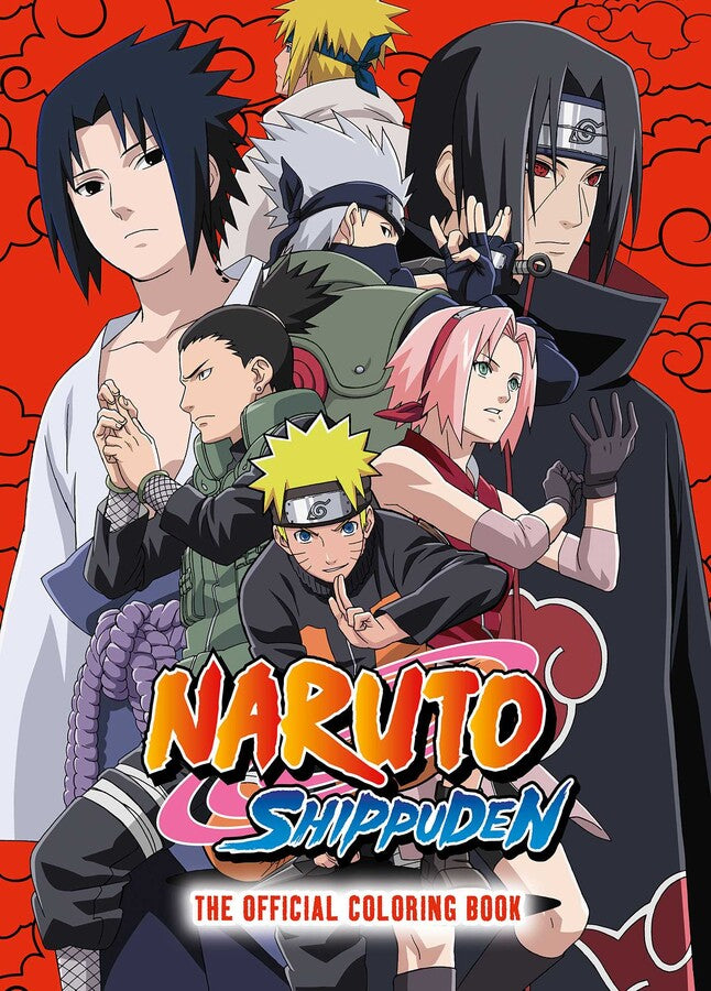 Naruto Shippuden -The Official Coloring Book (Inglés)