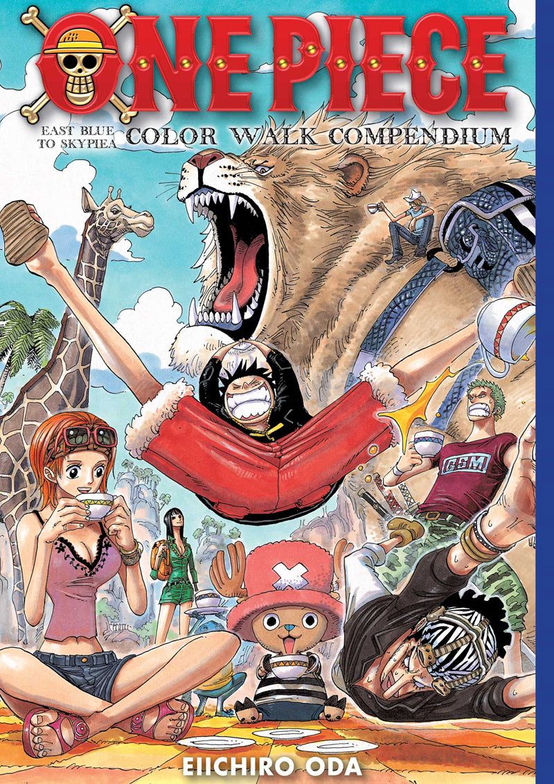One Piece Color Walk Compendium: East Blue to Skypiea Art Book (Hardcover) (Inglés)