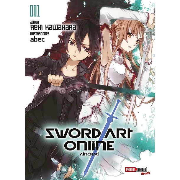 Sword Art Onlinee Aincrad ( Novela) - Volumen 1 (Español)