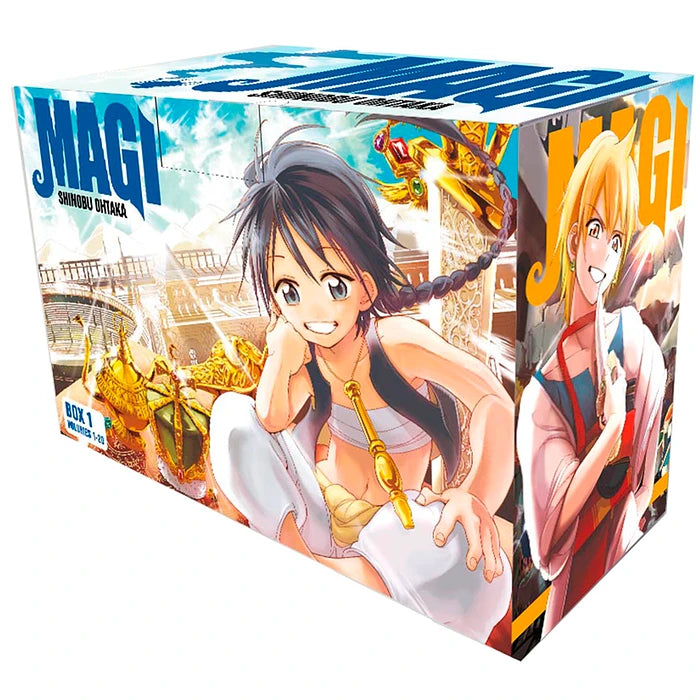 Magi: The Labyrinth Of Magic - Box Set 1 (Español)