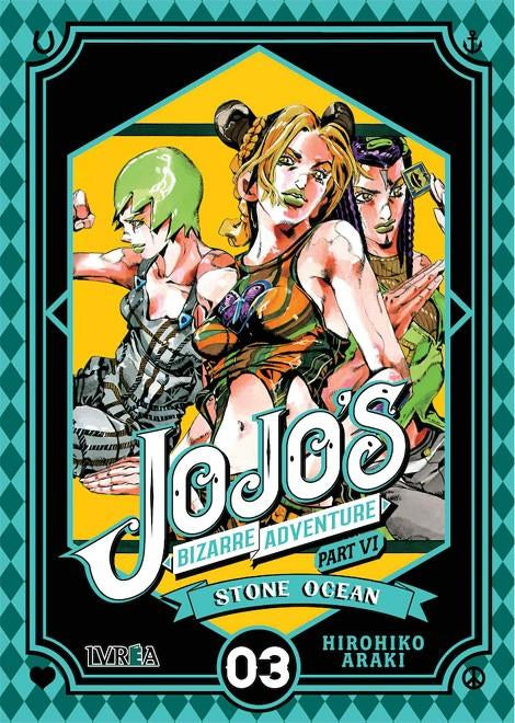 Jojo's Bizarre Adventure Parte 6: Stone Ocean - Volumen 3 (Español)