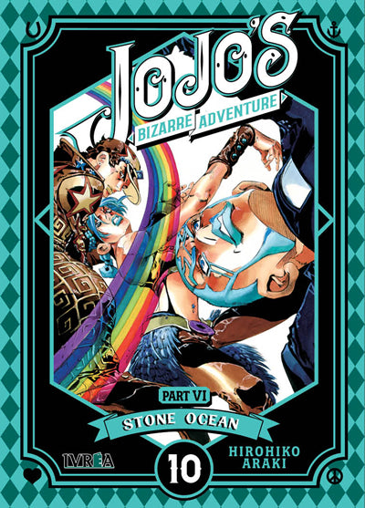 Jojo's Bizarre Adventure Parte 6: Stone Ocean - Volumen 10 (Español)